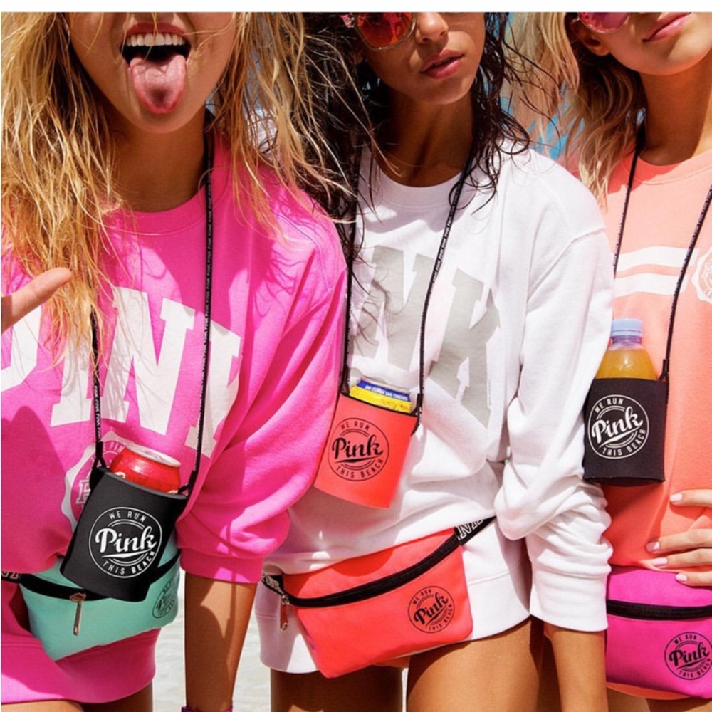 Victoria’s Secret Pink New Summer Pink Loozie & Fanny Pack Combo Set